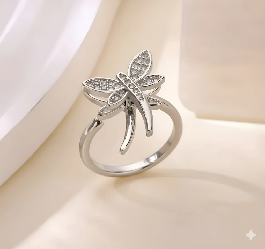 Anksiyete Önleyici Helikopter Böceği Yüzük (Ayarlanabilir Boyut)